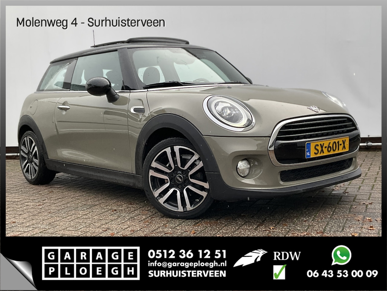 MINI Cooper - Mini 1.5 Chili Pano.dak Leder Keyless Led Navi Cruise! - AutoWereld.nl