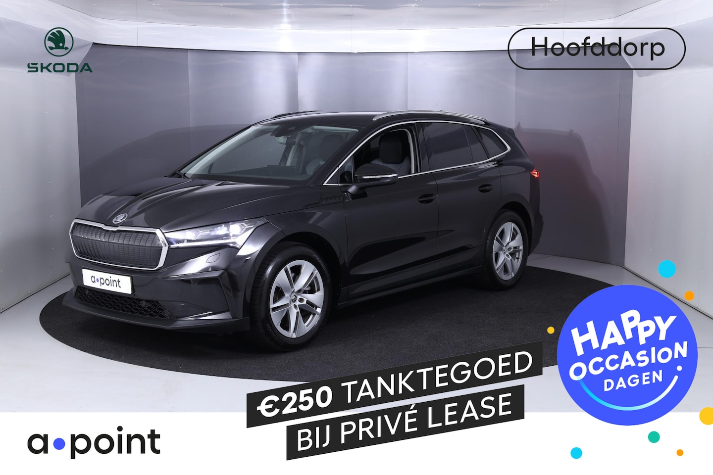 Skoda Enyaq iV - 80 Business Edition Plus 204 pk | Private lease vanaf € 689,- pm | Navigatie | Parkeersens - AutoWereld.nl