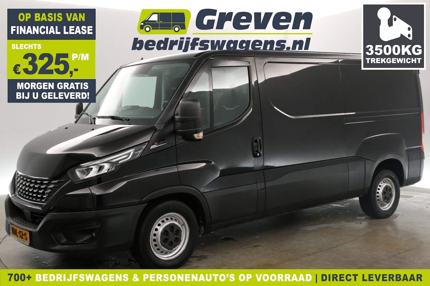 Iveco Daily - 35S18V 3.0 L2H1 180PK Automaat 3500KG Trekgew. Airco Camera Cruise Carplay Navi 3 Persoons - AutoWereld.nl