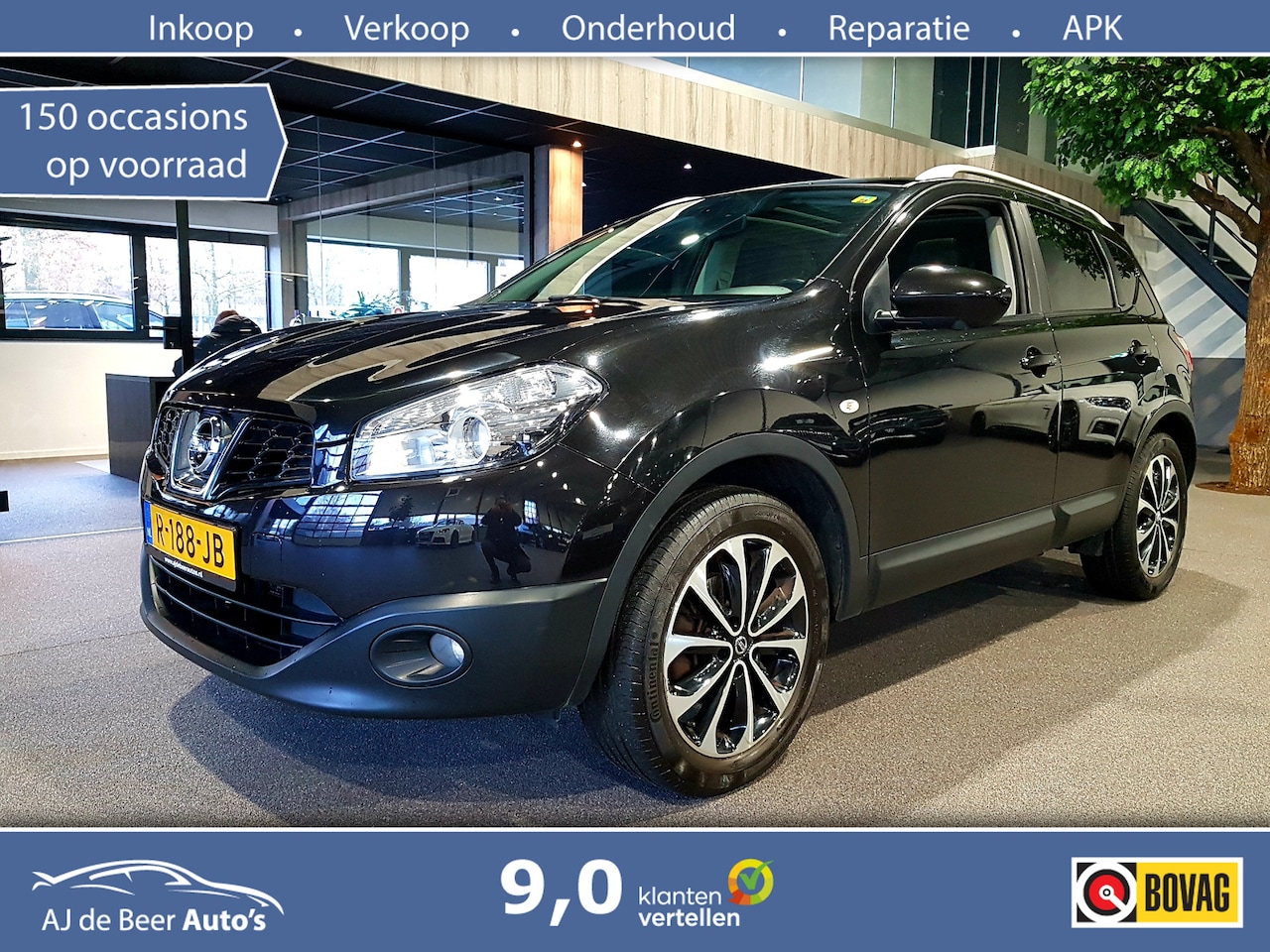 Nissan Qashqai - 1.6 Acenta Panorama | Trekhaak | Navigatie | Clima |  Cruise - AutoWereld.nl