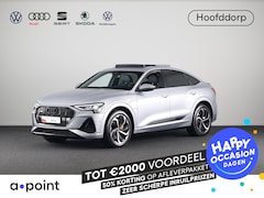 Audi e-tron Sportback - 55 quattro S edition 95 kWh 408pk | Panoramadak | Navigatie | Stoelverwarming | Parkeercam