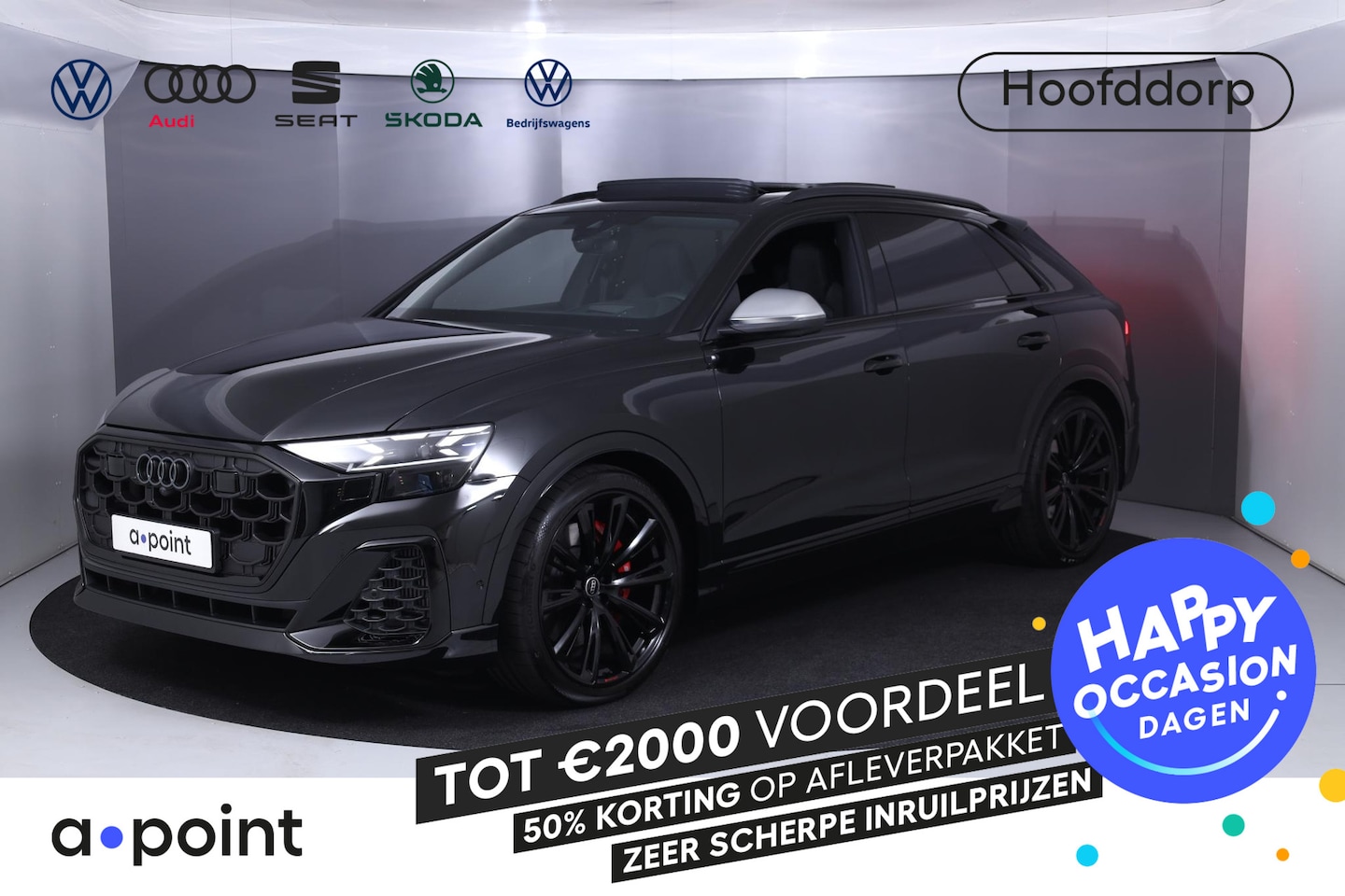 Audi SQ8 - 4.0 TFSI quattro 507 pk Tiptronic | Verlengde garantie | Navigatie | Panoramadak | Elektr. - AutoWereld.nl