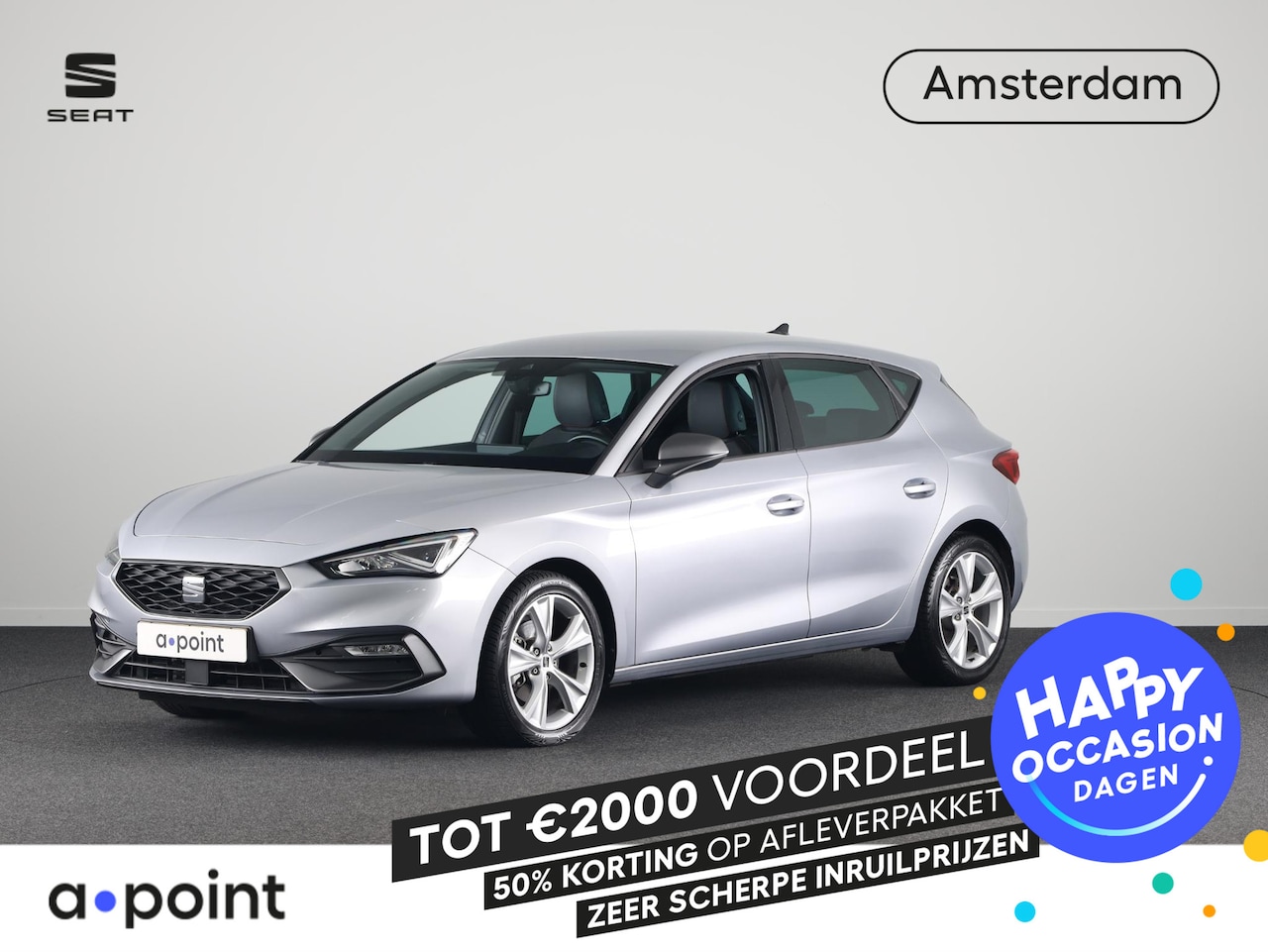 Seat Leon - 1.0 TSI FR Business 110PK | Verlengde garantie | Technology pack | Keyless entry | Full Le - AutoWereld.nl