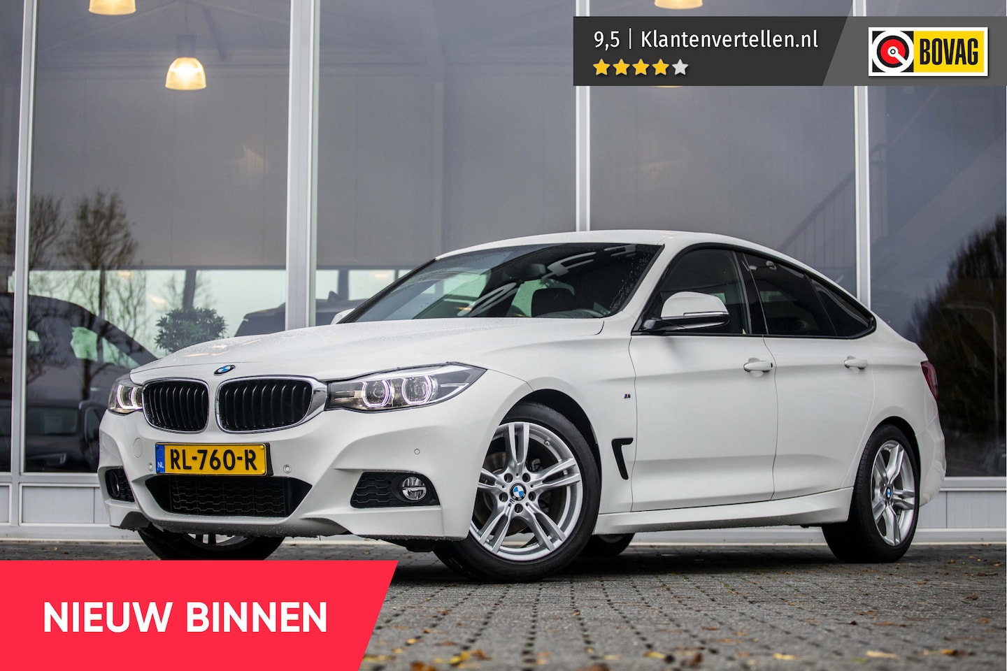 BMW 3-serie Gran Turismo - 320i High Executive M-Sport | Automaat | NL Auto | Harman Kardon | Camera - AutoWereld.nl