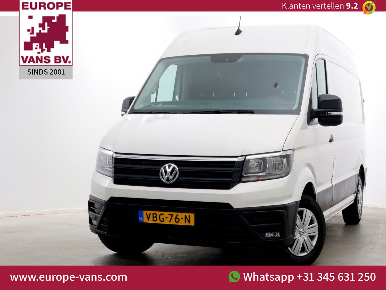 Volkswagen Crafter - 35 2.0 TDI 140pk L3H3 (L2H2) Airco/Navi/Camera 08-2019 - AutoWereld.nl