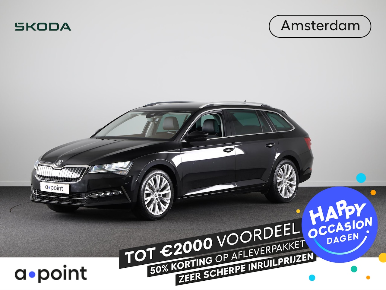 Skoda Superb Combi - 1.4 TSI iV Business Edition Plus 218 pk Plug in Hybrid | Navigatie | Virtual cockpit | Led - AutoWereld.nl