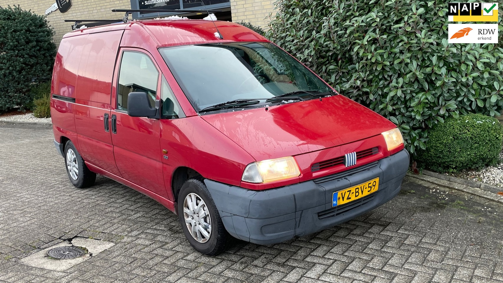 Fiat Scudo - MARGE 1.9 D L MET ZIJSCHUIFDEUR TREKHAAK APK EN NAP NWE BANDEN - AutoWereld.nl