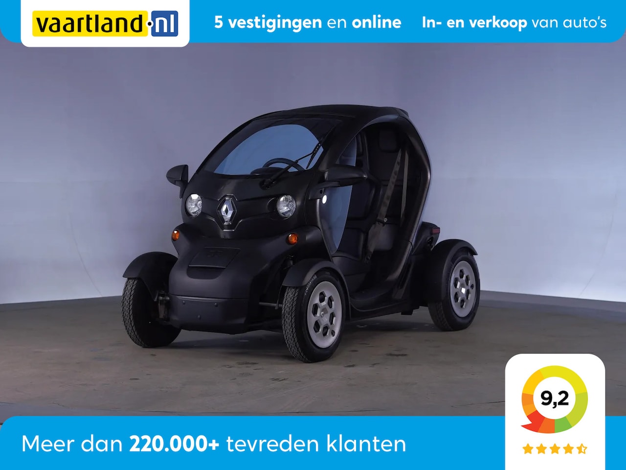 Renault Twizy - Life 80km/u 2-pers [ Incl. accu ] [ Brushed metal wrap ] - AutoWereld.nl