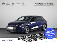 Audi A3 Sportback - 30 TFSI S-Line 110 pk S-tronic | Verlengde garantie | Navigatie | Parkeersensoren (Park as