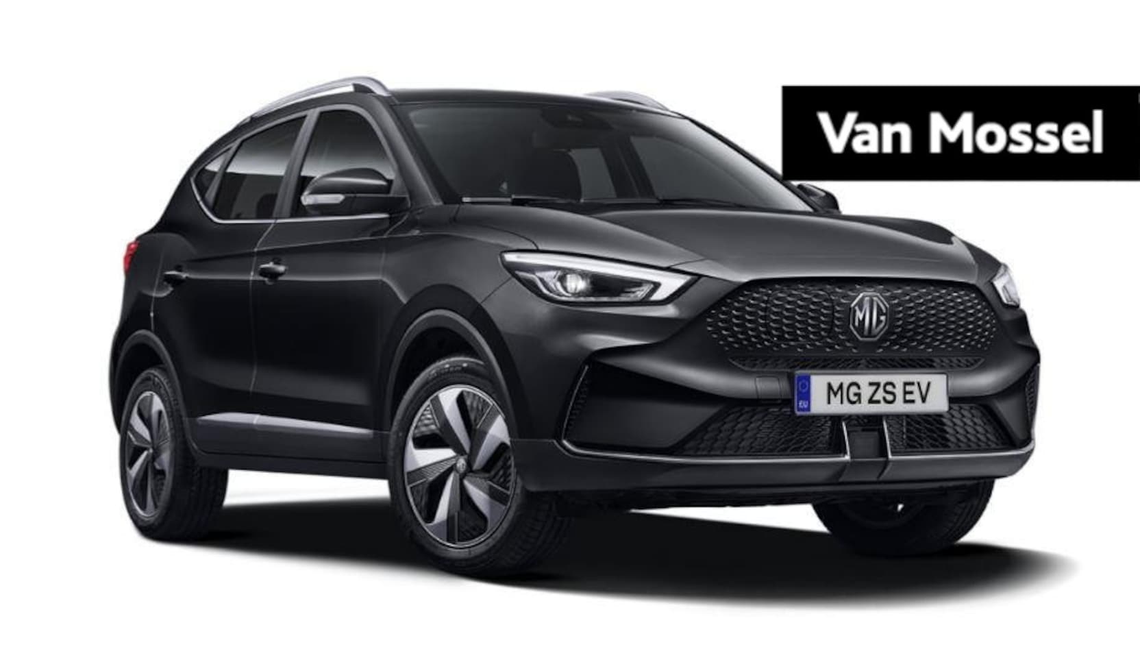 MG ZS - EV Long Range Comfort 70 kWh /  Pebble Black ACTIE € 5000,= voorraad registratiekorting ( - AutoWereld.nl