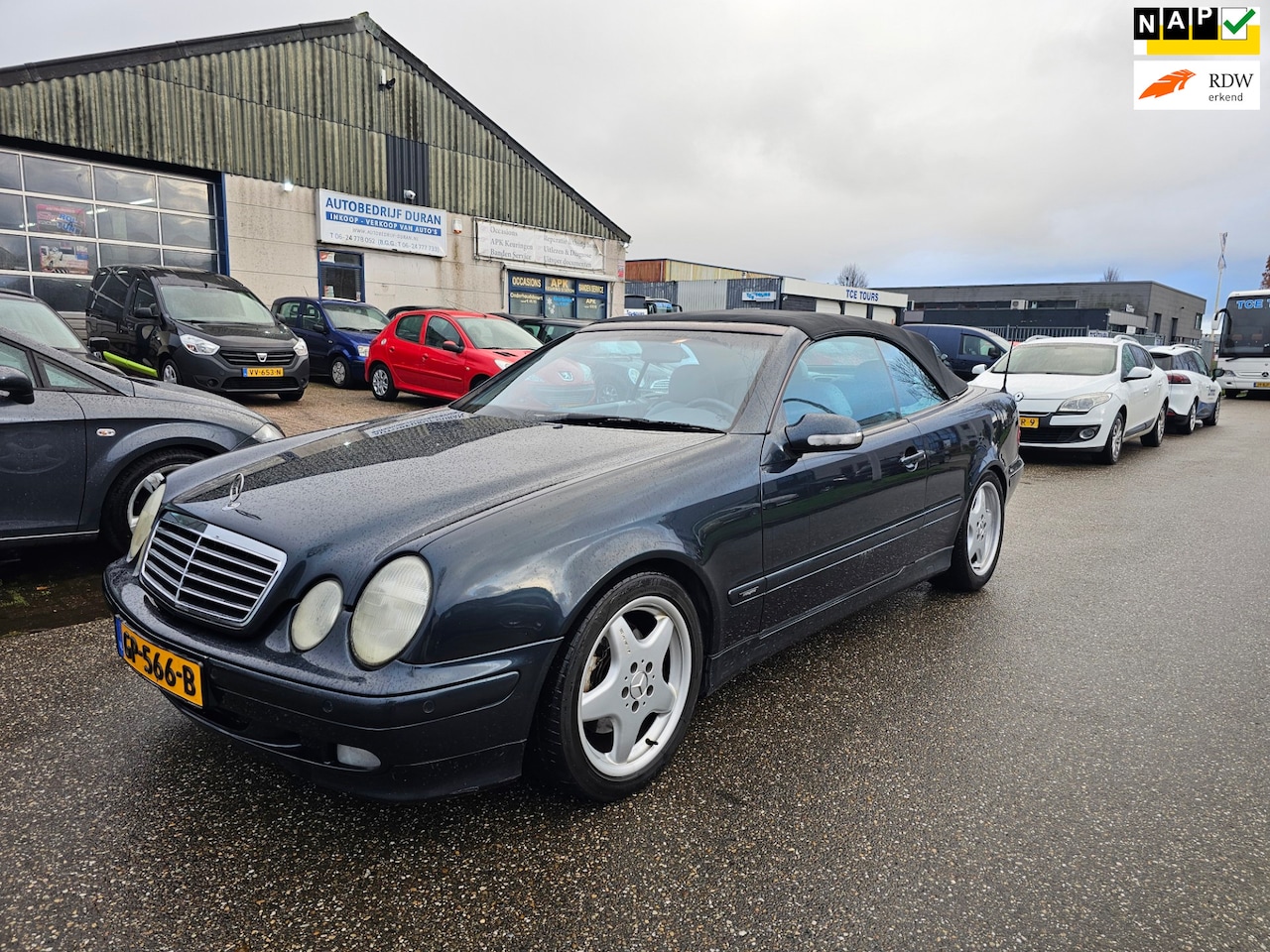 Mercedes-Benz CLK-klasse Cabrio - 230 K. Avantgarde Airco Bj:2000 - AutoWereld.nl