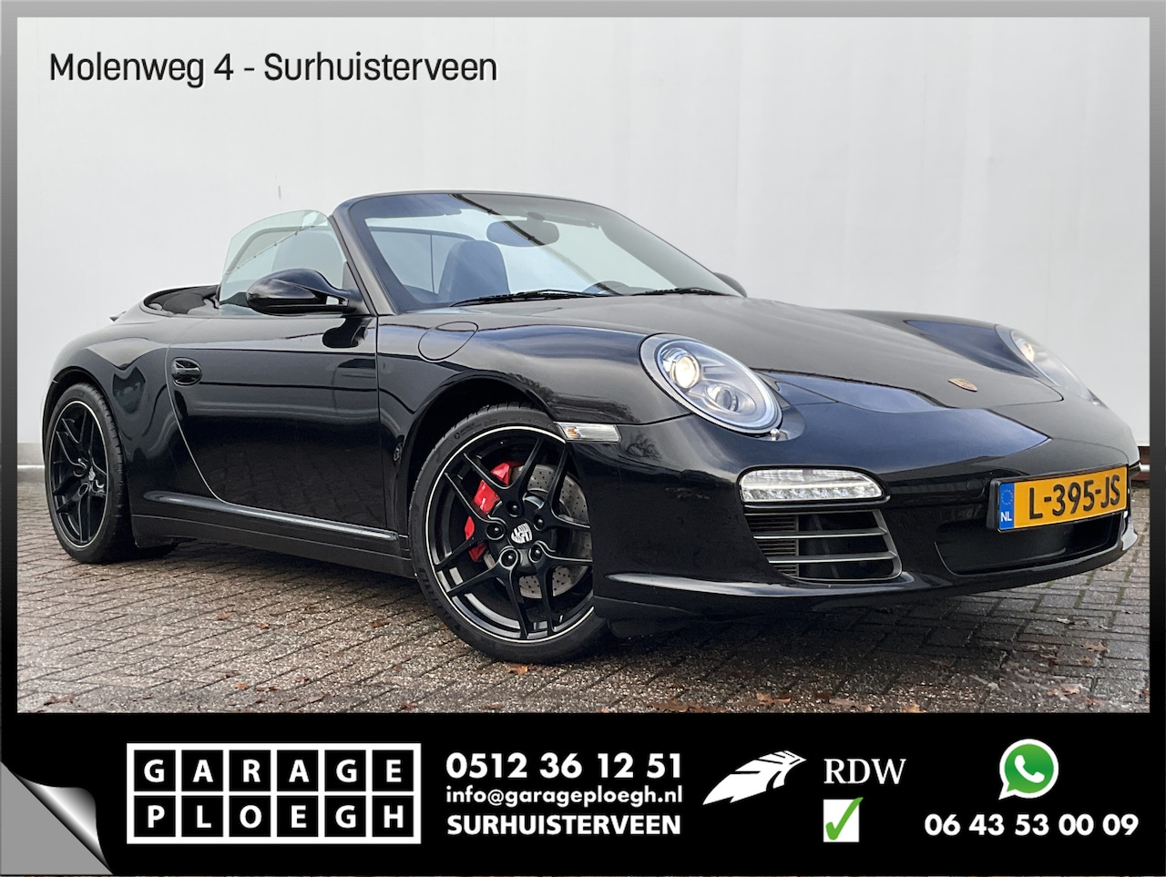 Porsche 911 Cabrio - 3.8 Carrera 4S PDK Sport uitlaat PSM 385pk Facelift - AutoWereld.nl