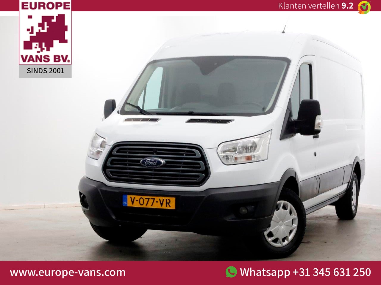 Ford Transit - 350 2.0 TDCI 130pk E6 L3H2 Trend Airco 01-2019 - AutoWereld.nl