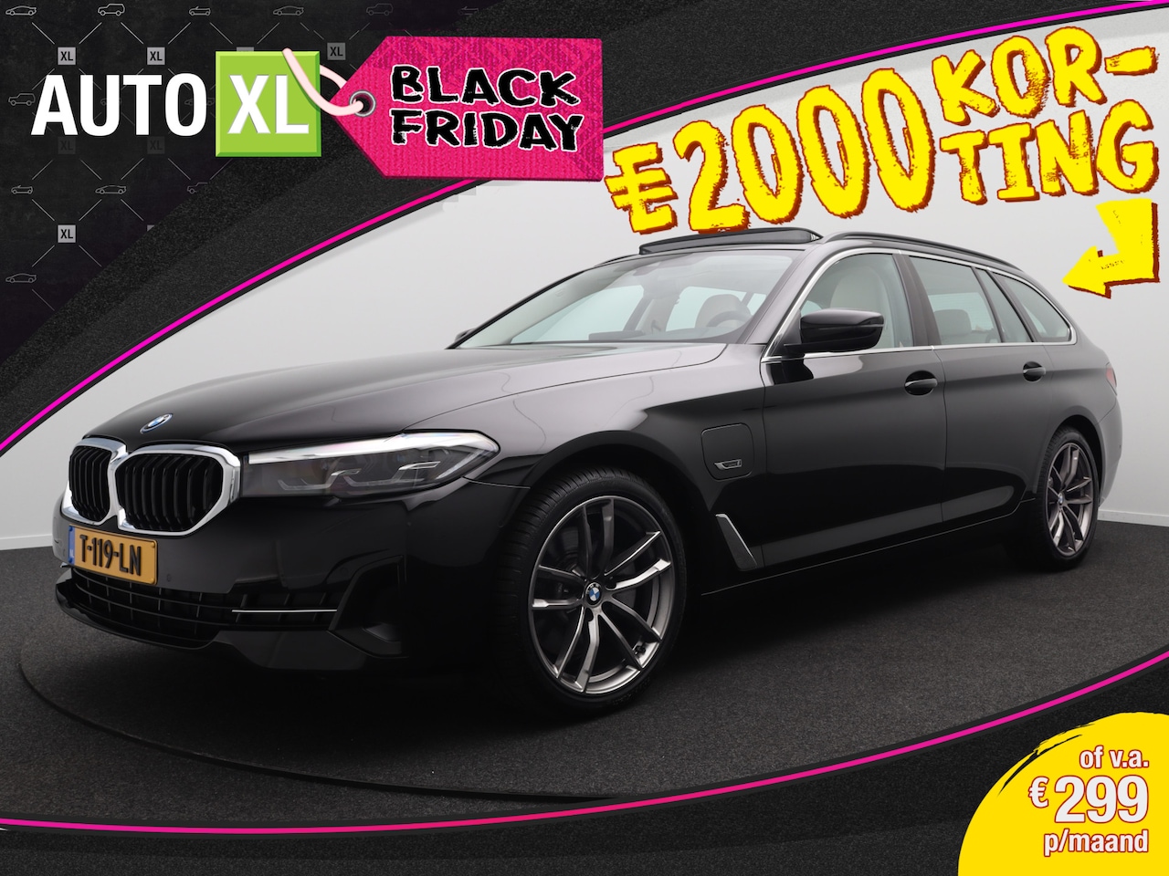 BMW 5-serie Touring - 530e xDrive Business Edition+ Pano-dak Memory Camera 2 - AutoWereld.nl