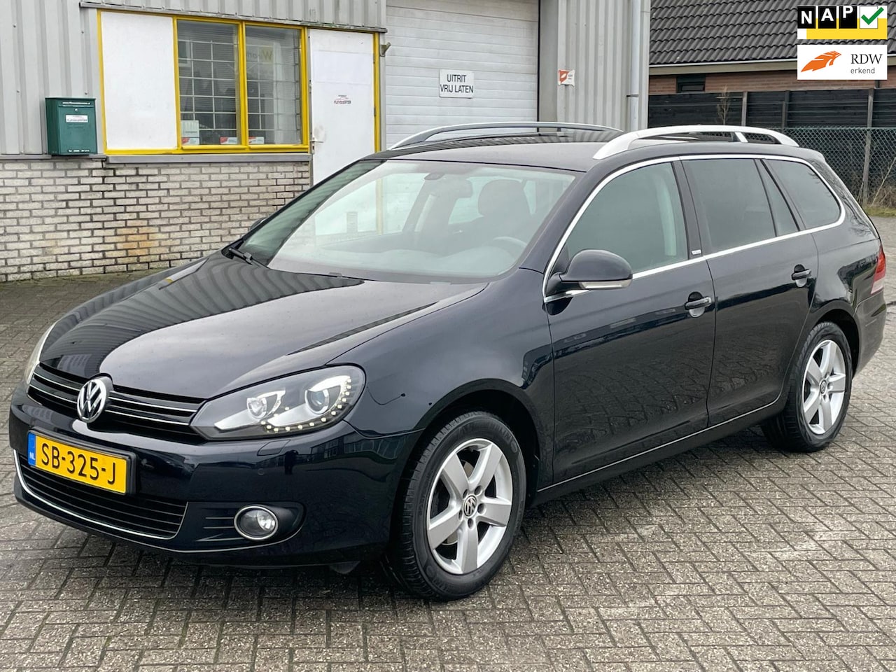 Volkswagen Golf Variant - 1.2 TSI 105 PK AUT Bj 2012 Highline Style Ecc Airco Navi Alcantara Xenon Led Stoelverwarmi - AutoWereld.nl