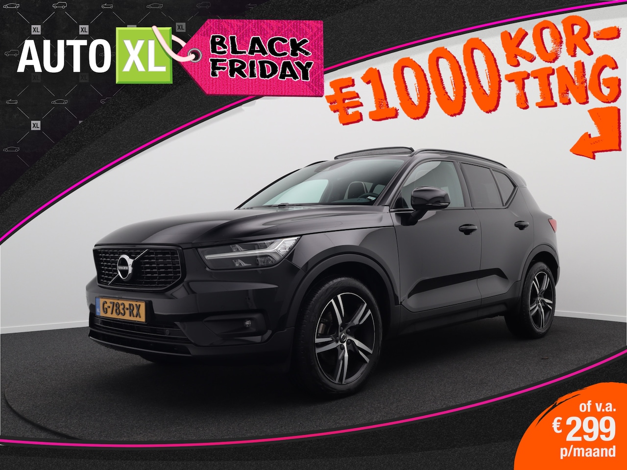 Volvo XC40 - 2.0 T4 191PK Aut. R-Design Pano-Dak Harman/Kardon Camera Trekhaak 1 lt - AutoWereld.nl