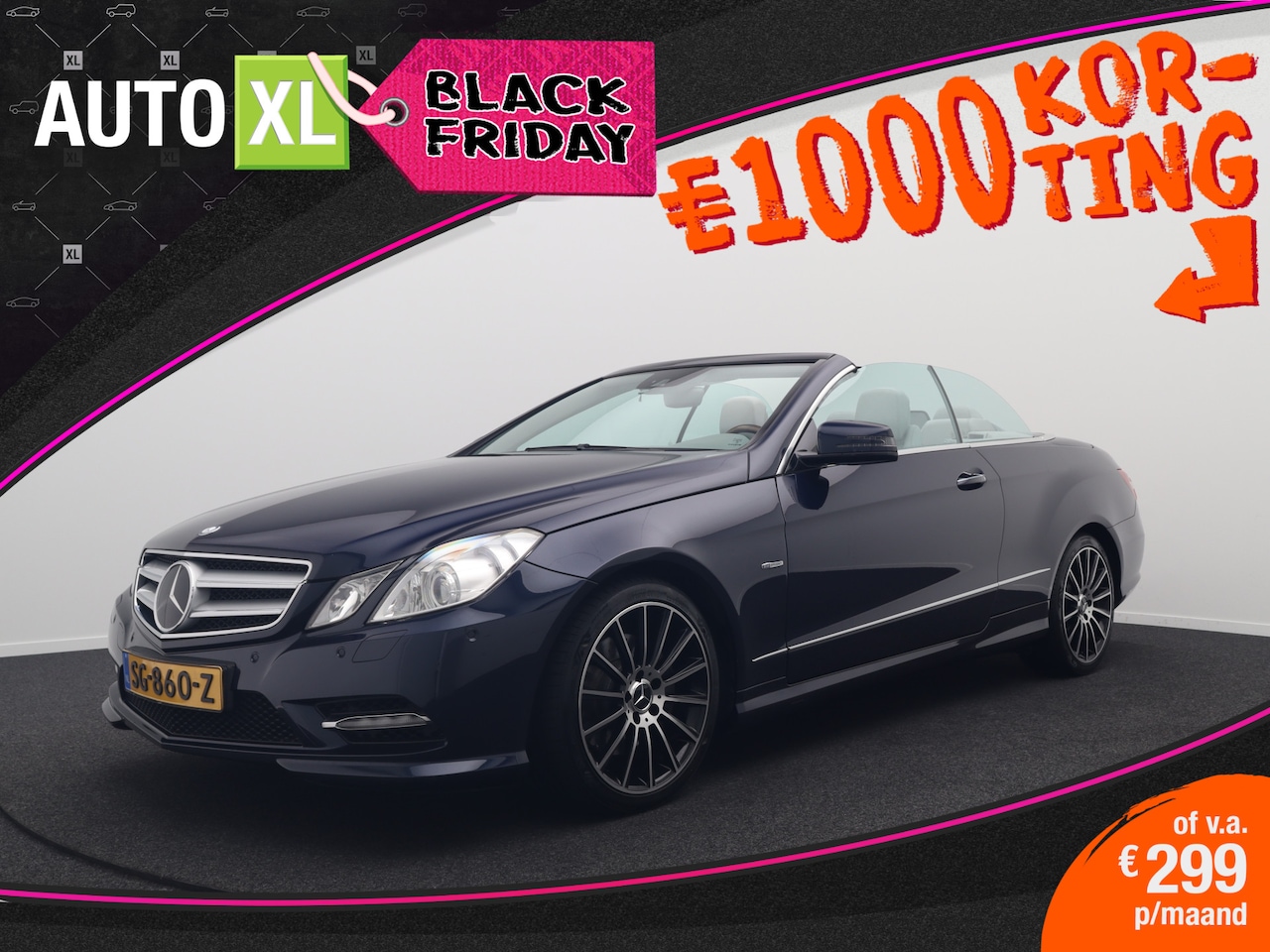 Mercedes-Benz E-klasse Cabrio - 350 V6 Avantgarde Concoursstaat Vol opties 1 lt - AutoWereld.nl