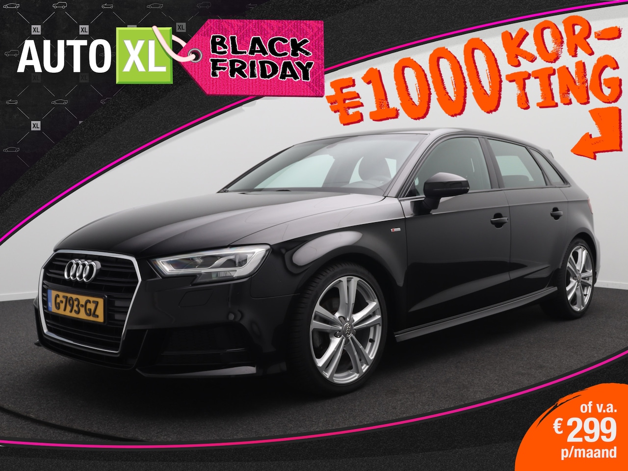 Audi A3 Sportback - 35 TFSI 150 PK S-Line Digi. Dash. Climate stoelverwarming 1 lt - AutoWereld.nl