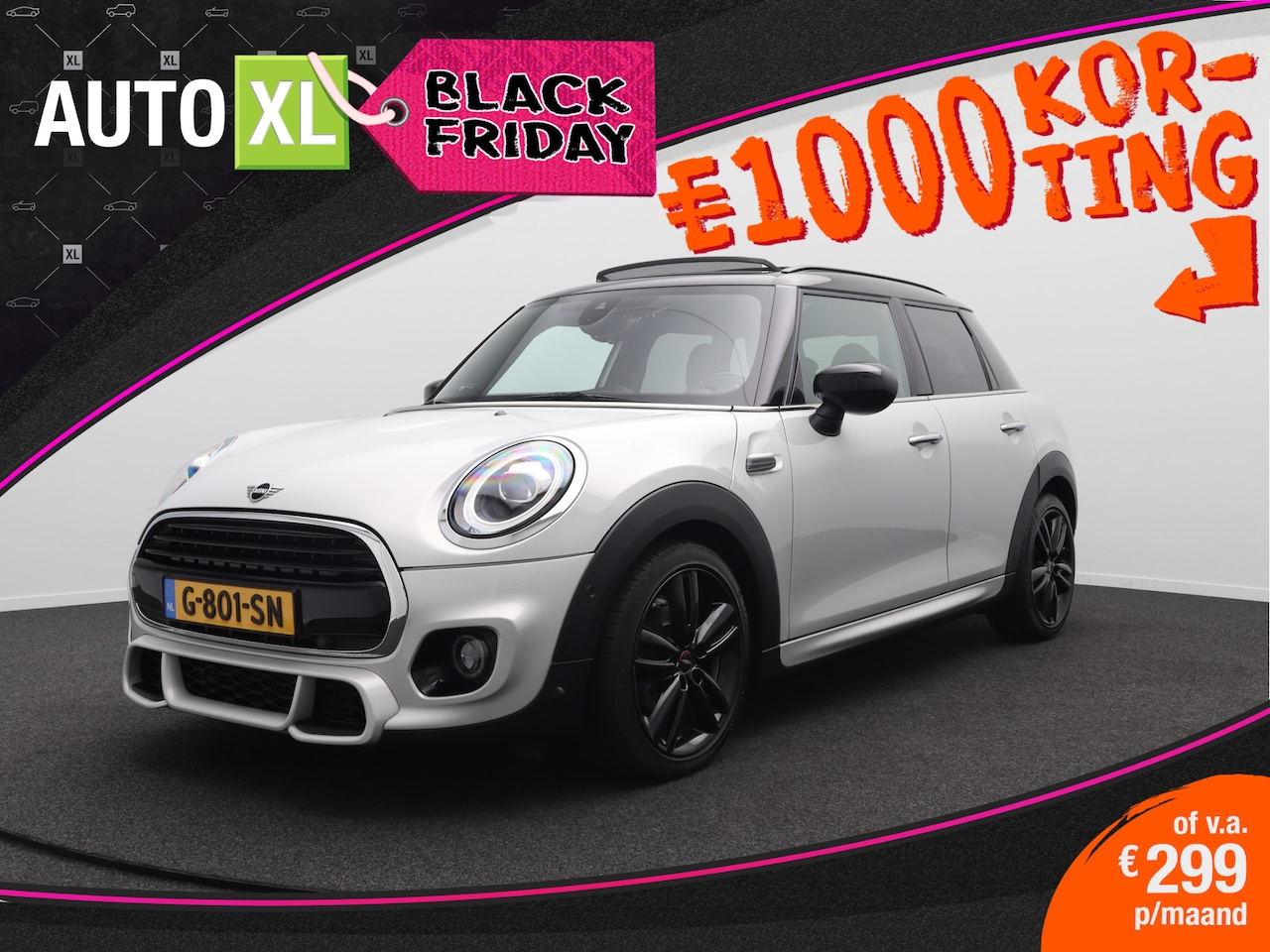 MINI Cooper - Mini 1.5 JCW-Pakket Pano-dak Adapt. Cruise Camera Harman/Kardon 1 lt - AutoWereld.nl