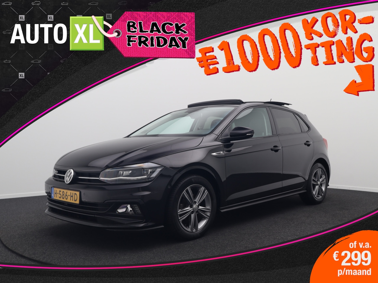 Volkswagen Polo - 1.0 TSI Highline R-Line Pano-dak Beats-Sound Camera 1 - AutoWereld.nl