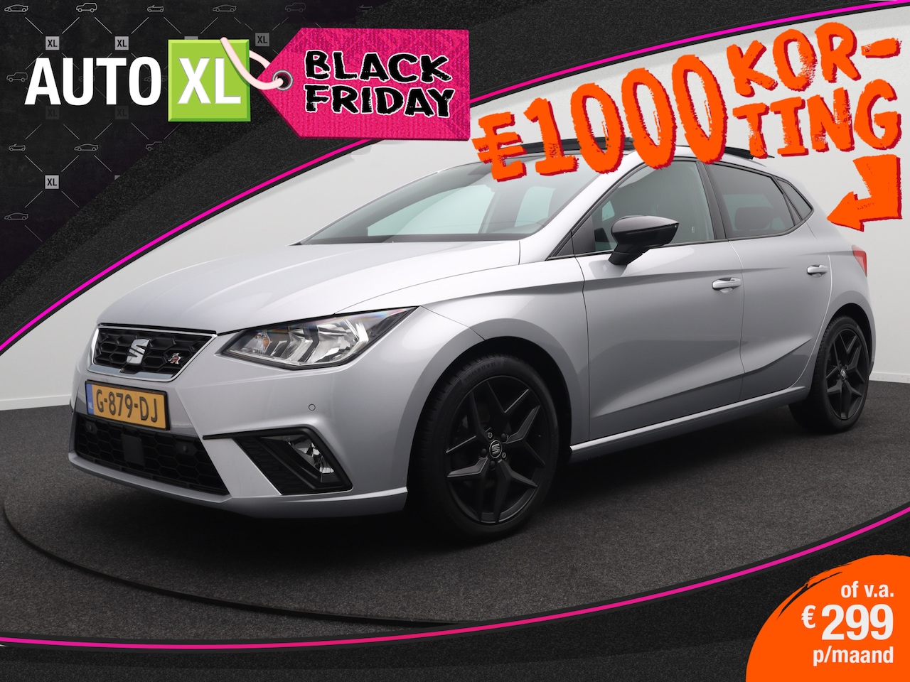 Seat Ibiza - 1.0 TSI Aut. 116 PK FR Beats Pano-dak Camera Adapt. Cruise Digi. Dash 1 lt - AutoWereld.nl