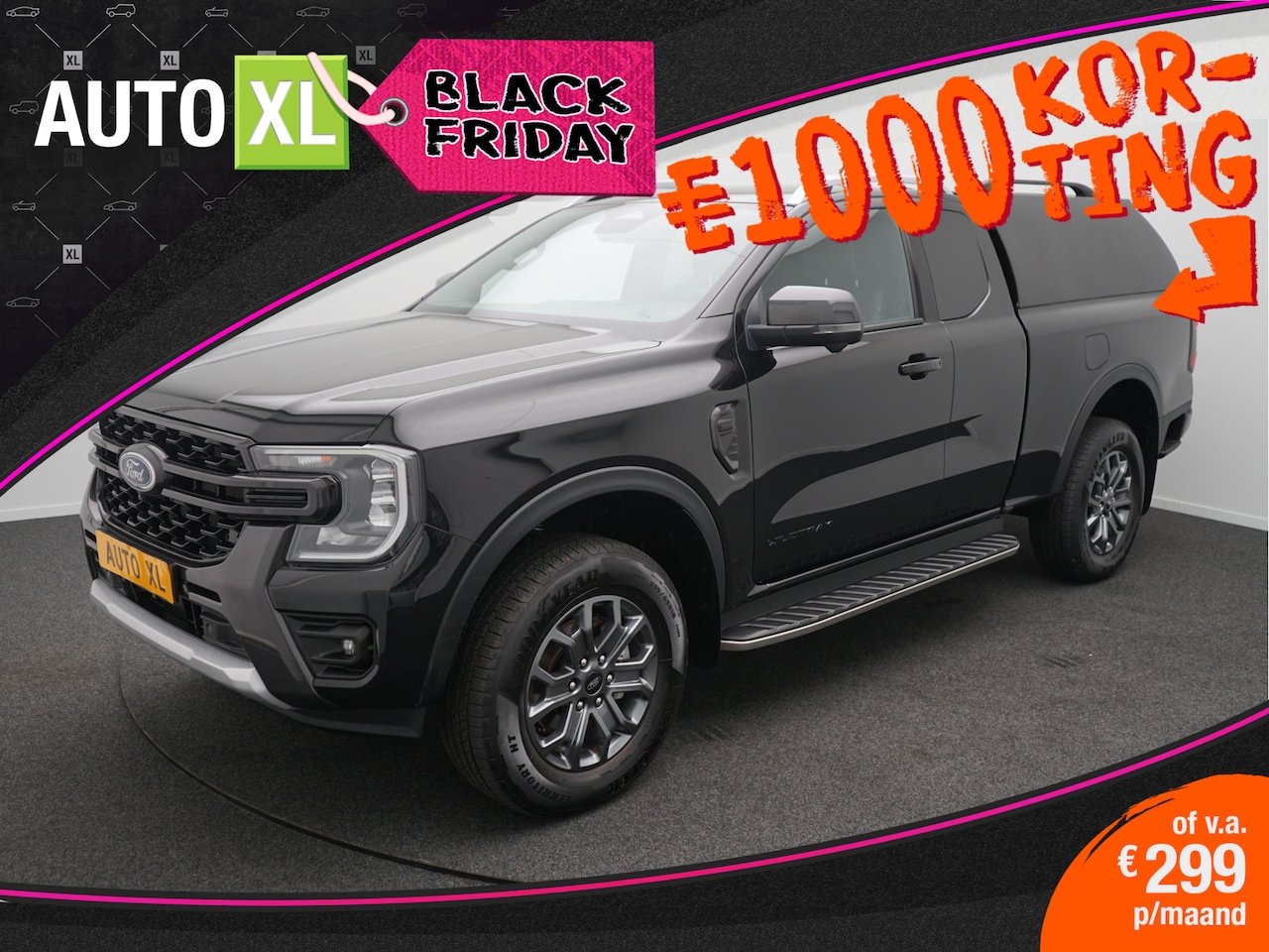 Ford Ranger - 2.0 204 PK Wildtrak SuperCab Hardtop Adap.Cruise 360' Camera 1 lt - AutoWereld.nl