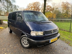 Volkswagen Transporter - 2.5 TDI 332 5CILINDER 88PK L2H1 DUBBEL CABINE  6PERS. ACHTERDEUREN ELEKTRISCH PAKKET APK 1 JAAR!