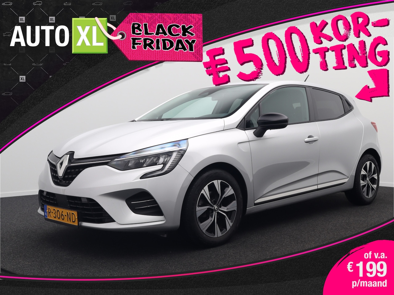 Renault Clio - 1.0 TCe 90 Evolution Intens Carplay Navi Cruise Park. Sens LED 0.5 - AutoWereld.nl