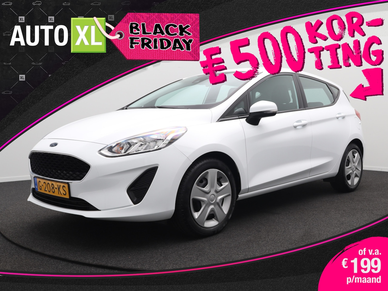 Ford Fiesta - 1.1 Trend Navi Airco Cruise Apple Carplay 0.5 - AutoWereld.nl