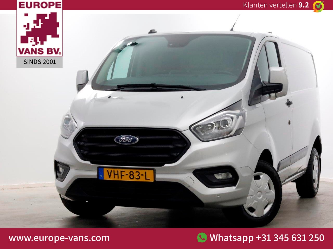 Ford Transit Custom - 2.0 TDCI 130pk E6 L1H1 Trend Airco/Navi 10-2020 - AutoWereld.nl