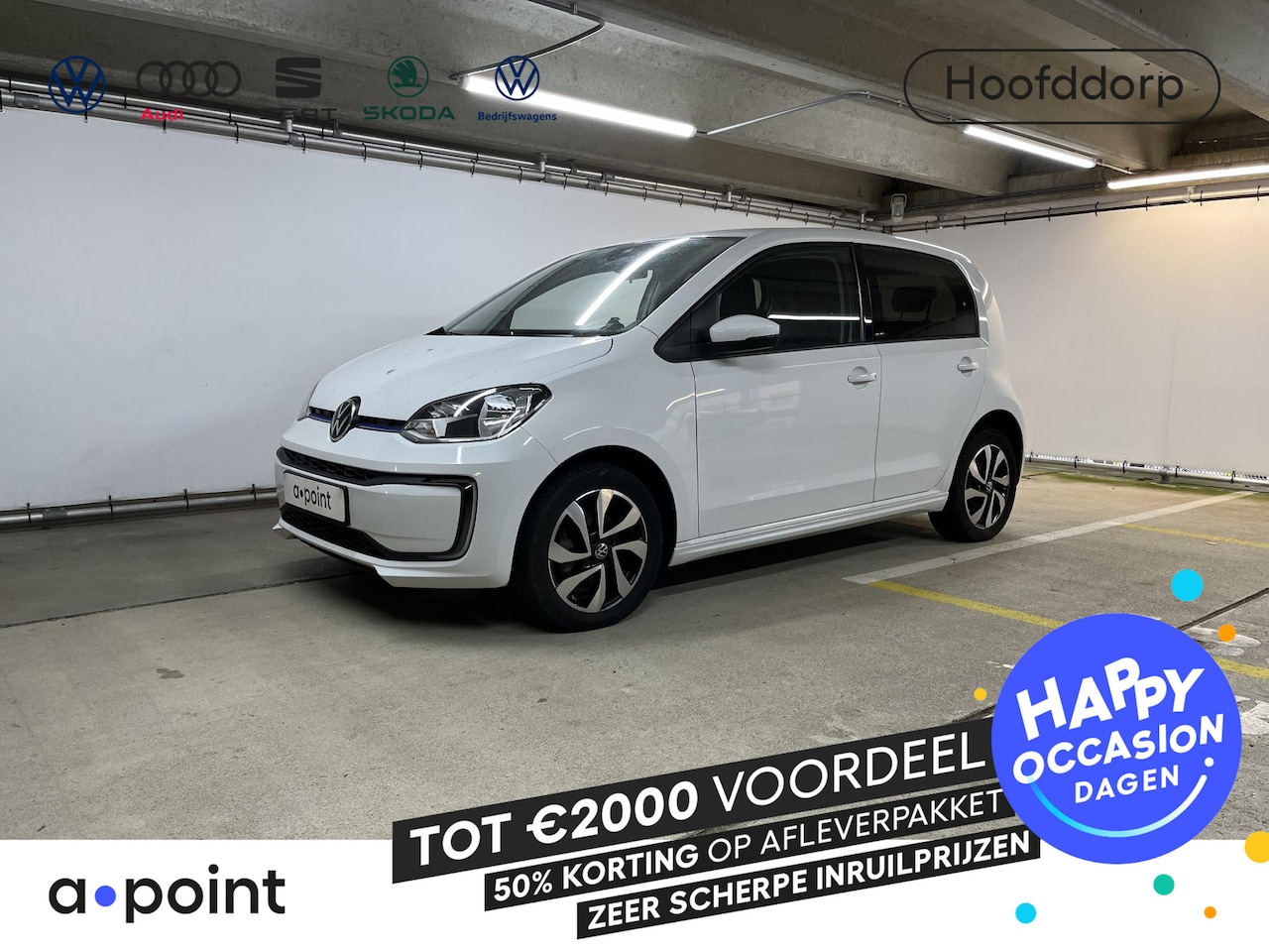 Volkswagen e-Up! - e-up! Style 83 pk | Navigatie via App | Autom. airco | Cruise control | Achteruitrijcamera - AutoWereld.nl