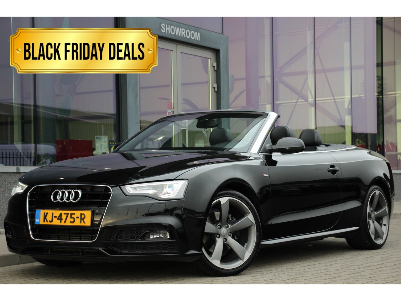 Audi A5 Cabriolet - 1.8 TFSI S Line | B&O | 19'' Rotor Velgen - AutoWereld.nl