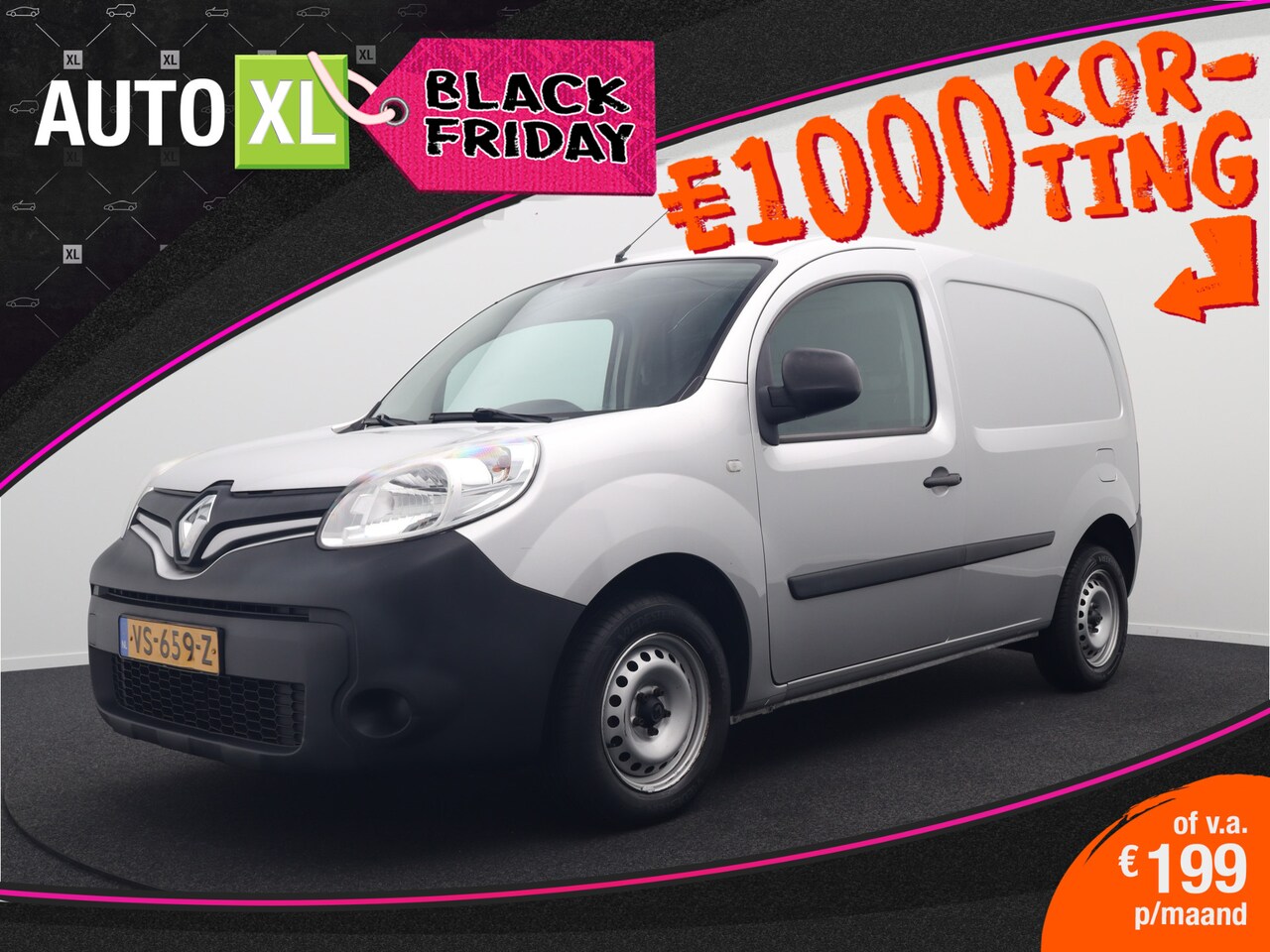 Renault Kangoo Express - 1.5 dCi 75 PK Comfort Navi Parkassist Airco 1 lt - AutoWereld.nl