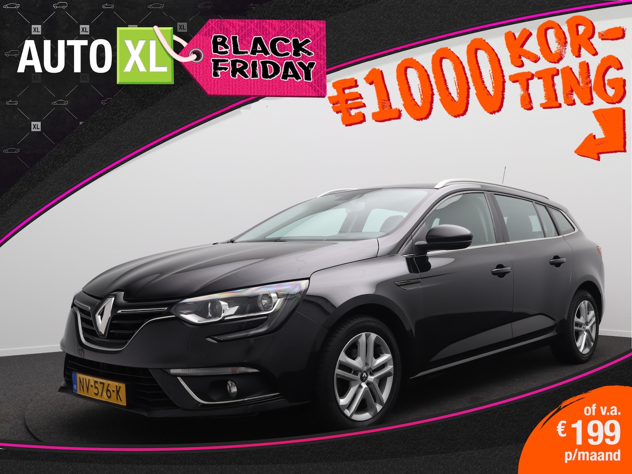 Renault Mégane Estate - 1.2 TCe Zen Cruise Navi LED 1 - AutoWereld.nl