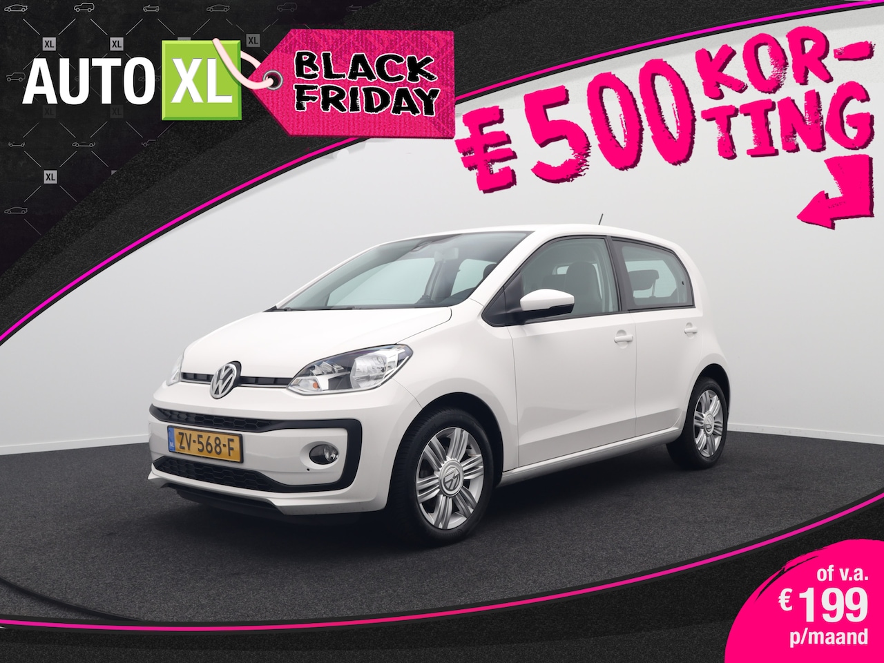 Volkswagen Up! - 1.0 High up! Sport Multimedia-scherm Cruise Park. Sens     0.5 - AutoWereld.nl