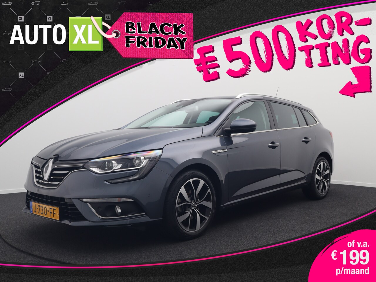 Renault Mégane - 1.3 Aut. 160 PK BOSE Camera Adapt. Cruise Carplay LED 0.5 - AutoWereld.nl