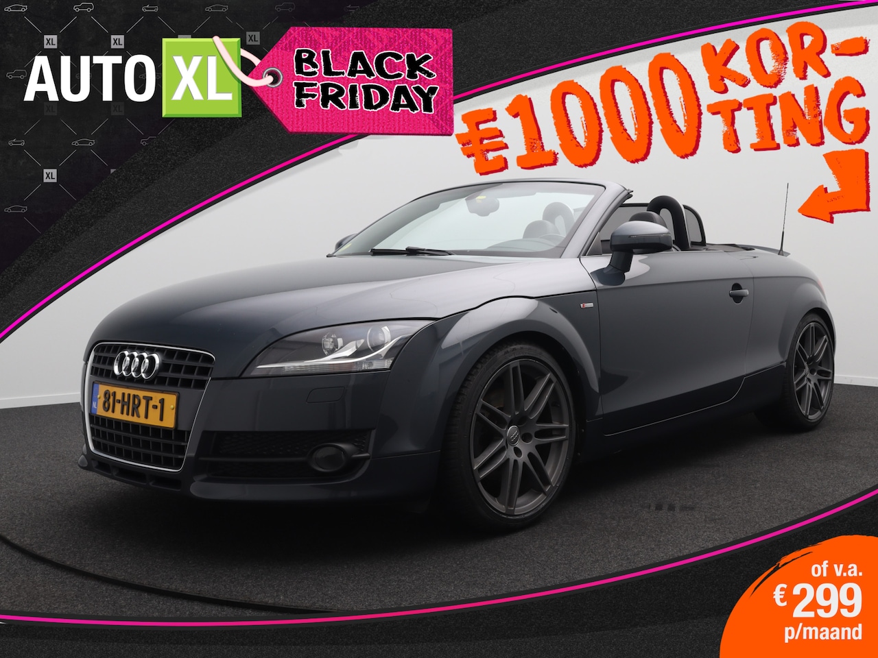 Audi TT Roadster - 2.0 TFSI S-Line 200 PK Bose Xenon Stoelverwarming - AutoWereld.nl