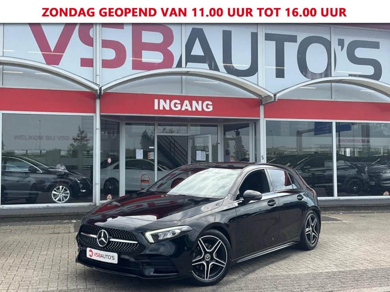 Mercedes-Benz A-klasse - A180 AUT. AMG-EDITIE SFEERVERLICHTING NAVI PDC LMV AIRCO - AutoWereld.nl