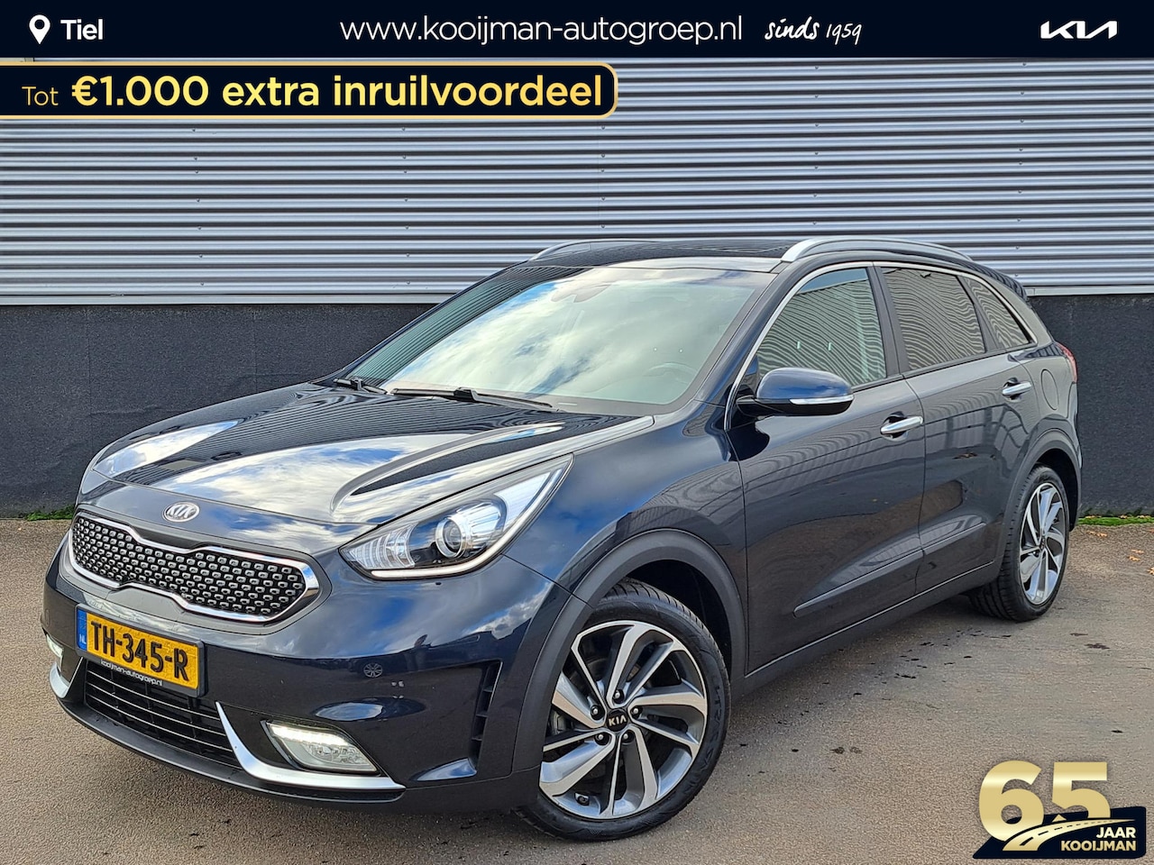 Kia Niro - 1.6 GDi Hybrid Design Edition Schuif/kanteldak, Nieuw geleverd, 1e eigenaar, Dealer onderh - AutoWereld.nl