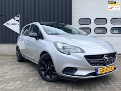 Opel Corsa - 1.4 Black Edition/1eigenaar/airco/navi/lm velgen/luxe uitvoering NED. AUTO