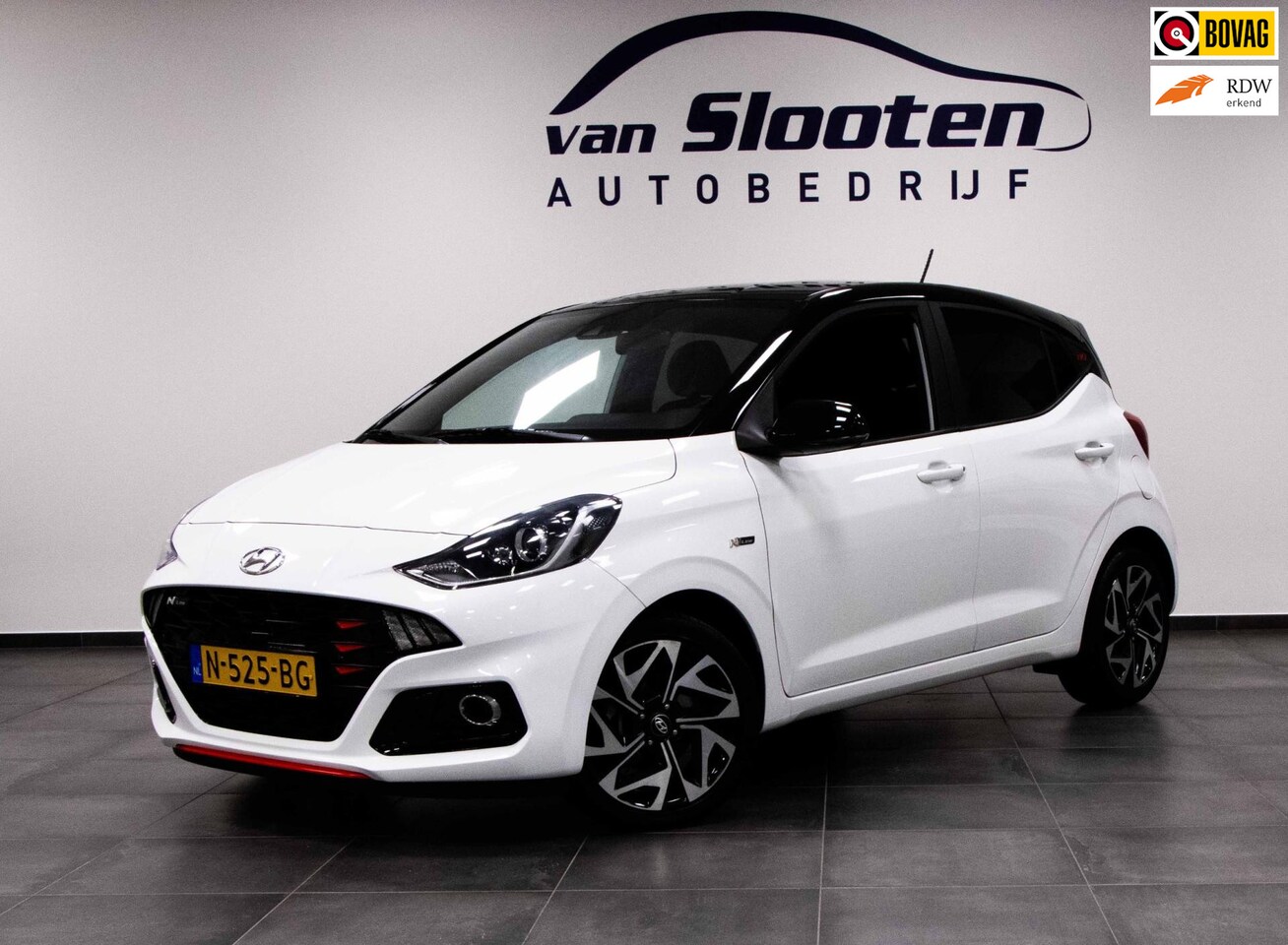 Hyundai i10 - 1.0 T-GDI N Line 5-zits| 99 PK| Navi| Camera| Cruise | Bi-Tone | Apple Car Play-Android Au - AutoWereld.nl