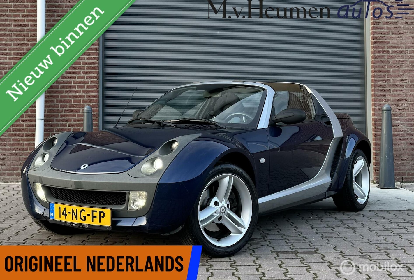 Smart Roadster - 0.7 82PK Turbo Bilstein Cruise Airco Breedset - AutoWereld.nl