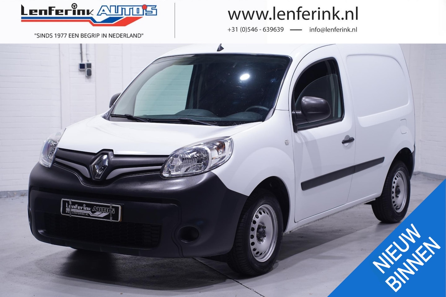 Renault Kangoo - 1.5 dCi 95 pk Comfort Navi, Airco, NAP, 2-Zits Laadruimte Pakket, PDC achter, 1e Eigenaar - AutoWereld.nl