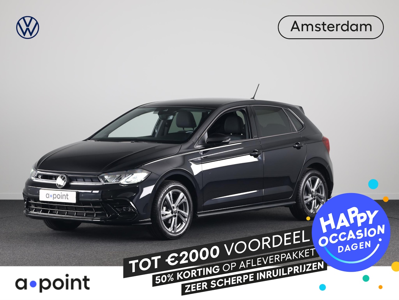 Volkswagen Polo - 1.0 TSI R-Line 95PK | Navigatie via app | Digitaal dashboard | ECC Airco | Led - AutoWereld.nl