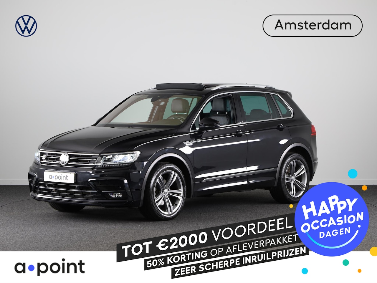 Volkswagen Tiguan - 1.5 TSI ACT Highline Business R-Line 150 pk Automaat (DSG) | Navigatie | Panoramadak | Par - AutoWereld.nl