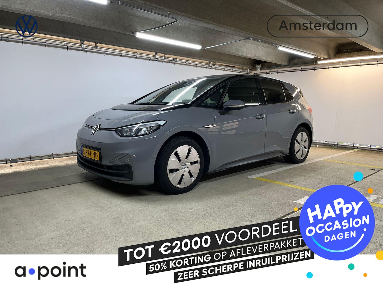 Volkswagen ID.3 - Pro Edition 58 kWh 204 pk | Navigatie | Parkeersensoren (Park assist) | Achteruitrijcamera - AutoWereld.nl