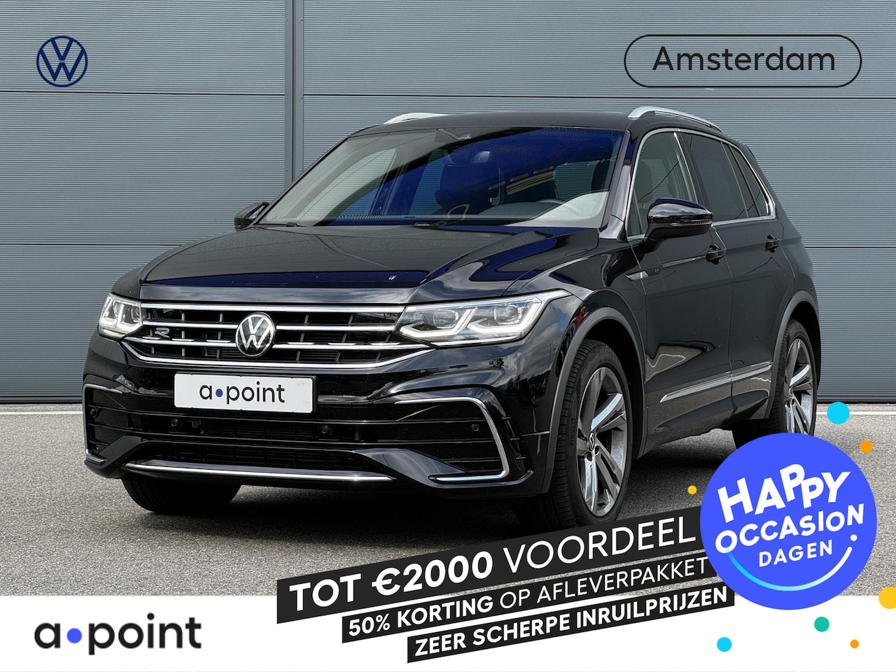 Volkswagen Tiguan - 1.5 TSI R-Line 150PK Automaat  (DSG) | Digital dashboard | Navigatie | Camera - AutoWereld.nl