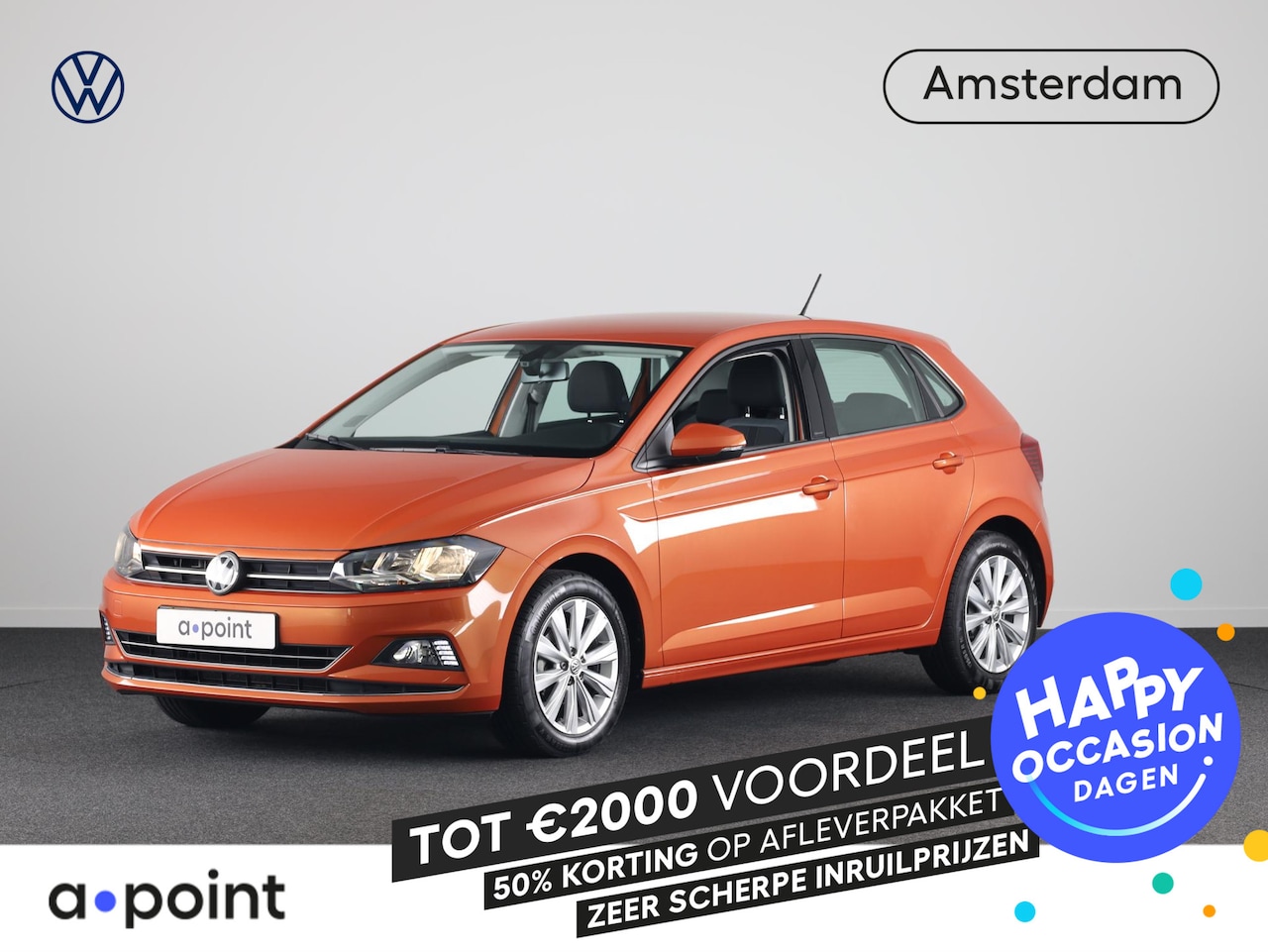 Volkswagen Polo - 1.0 TSI Highline 95PK | Navigatie via app | Climate control | Trekhaak | - AutoWereld.nl