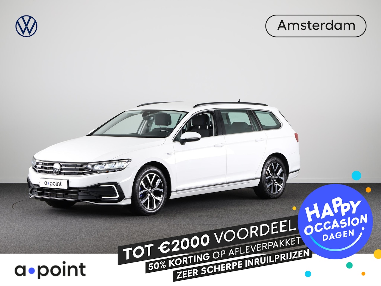 Volkswagen Passat Variant - 1.4 TSI PHEV GTE Business 218 pk Automaat (DSG) | Lederen bekleding | Parkeersensoren | Ac - AutoWereld.nl