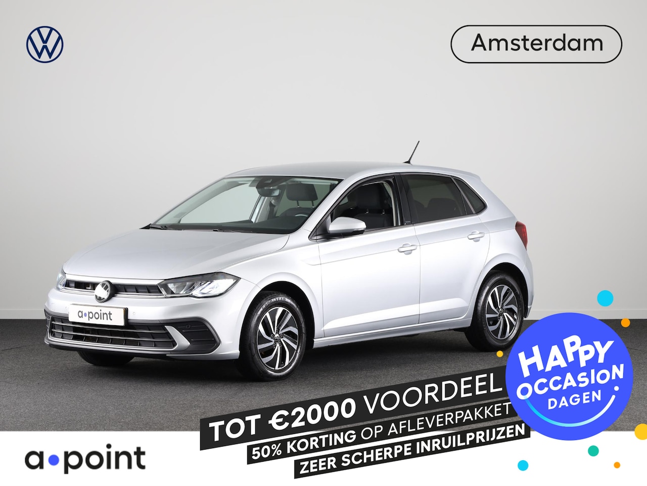 Volkswagen Polo - 1.0 TSI Life 95 pk Automaat (DSG) | Verlengde garantie | Navigatie | Parkeersensoren | Ada - AutoWereld.nl